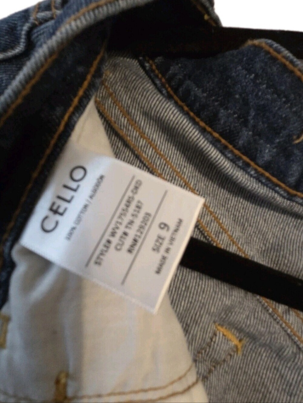 Cello Dad Jeans Super High Rise Distressed destroyed ripped baggy blue Size 9 - Picture 8 of 17